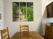 Mein modernes Triptychon - Acryl auf Leinwand 3x120x40 cm